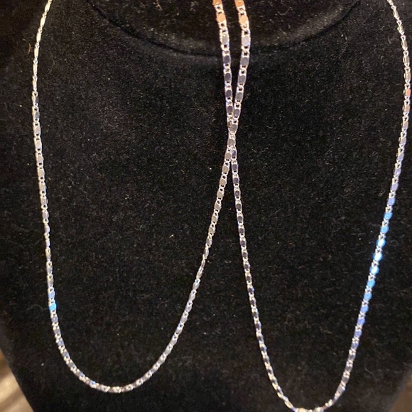 Sterling Silver .925 Women’s 2mm 30” Necklace NWOT Never worn - Picture 4 of 6